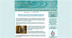 Desktop Screenshot of hypnotherapyireland.net